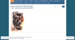 Desktop Screenshot of ourladyofthepearl.com